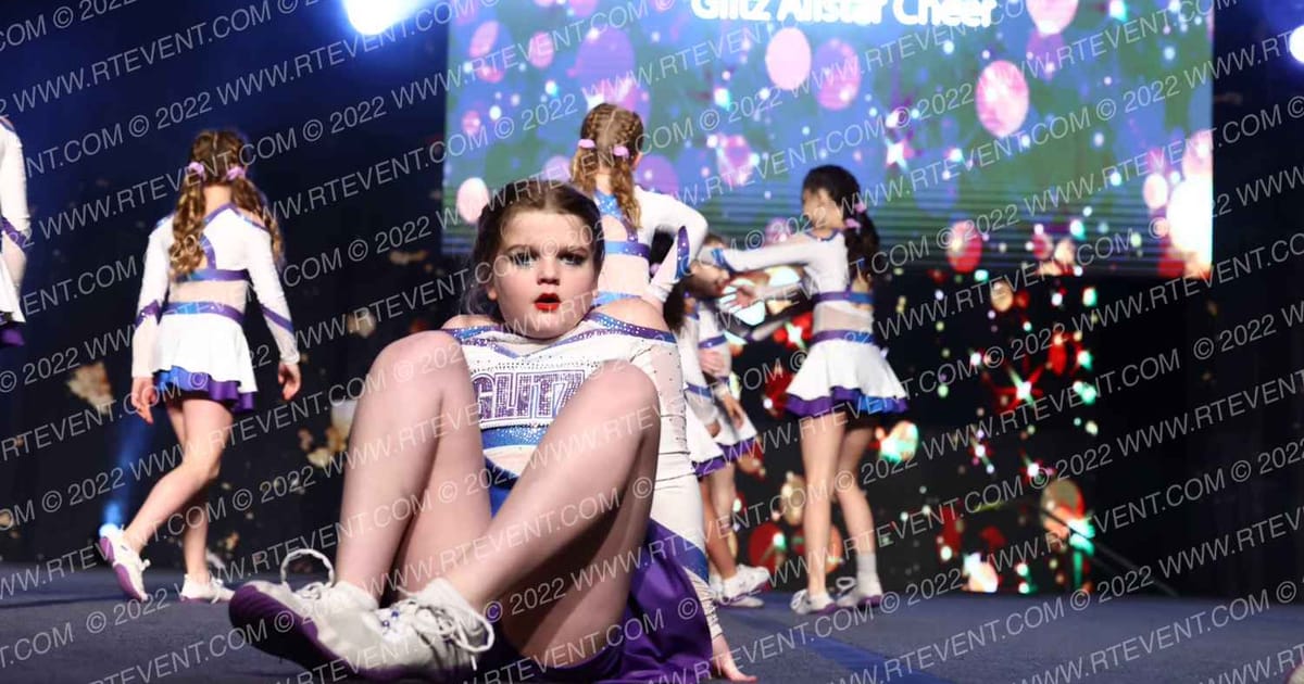 Glitz Allstar Cheer Lucky Charms · Gold Rush Chicago