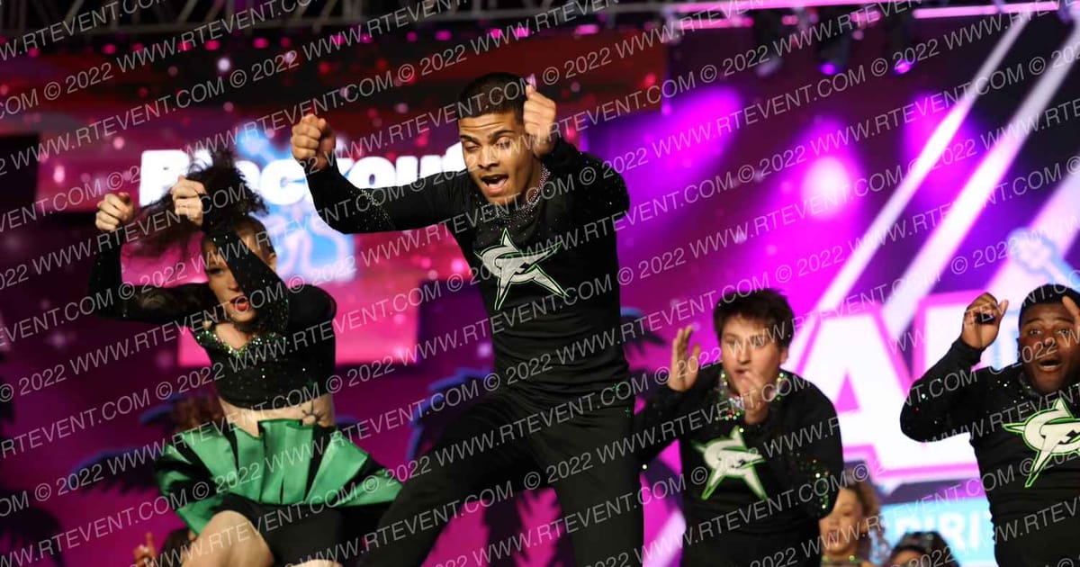 CheerForce San Diego Blackout · Aloha Grand Nationals