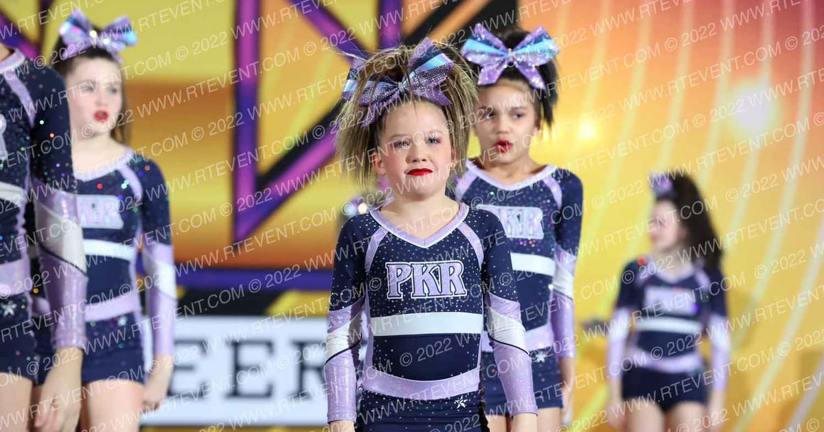 PKR Athletics Cheer Club Purple Ice · March into the MADness Cheer and Dance Championships