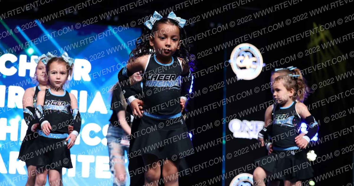 Cheer Virginia Athletics Sharkbites · Virginia Beach Grand National Championship