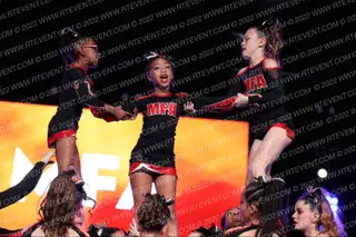 MFA Cheer Flames