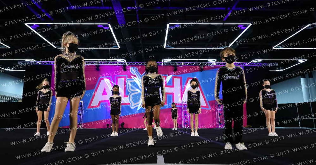 Connect Cheer Northwest Glitter · Aloha Portland Showdown Revised