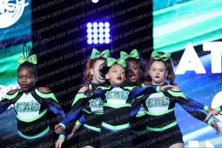 Elite Athletic Cheer Lime Crew