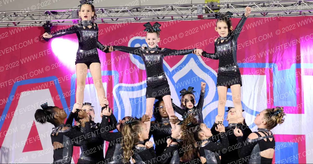 Envy Elite Cheerleading Riot · Aloha Indy Showdown