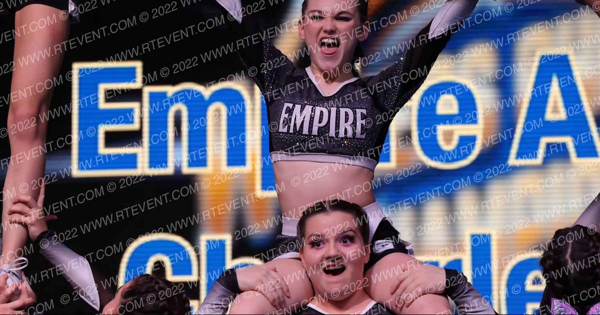 Empire All Star Cheerleading Lady Reign · WCC Mohegan Sun FIXED