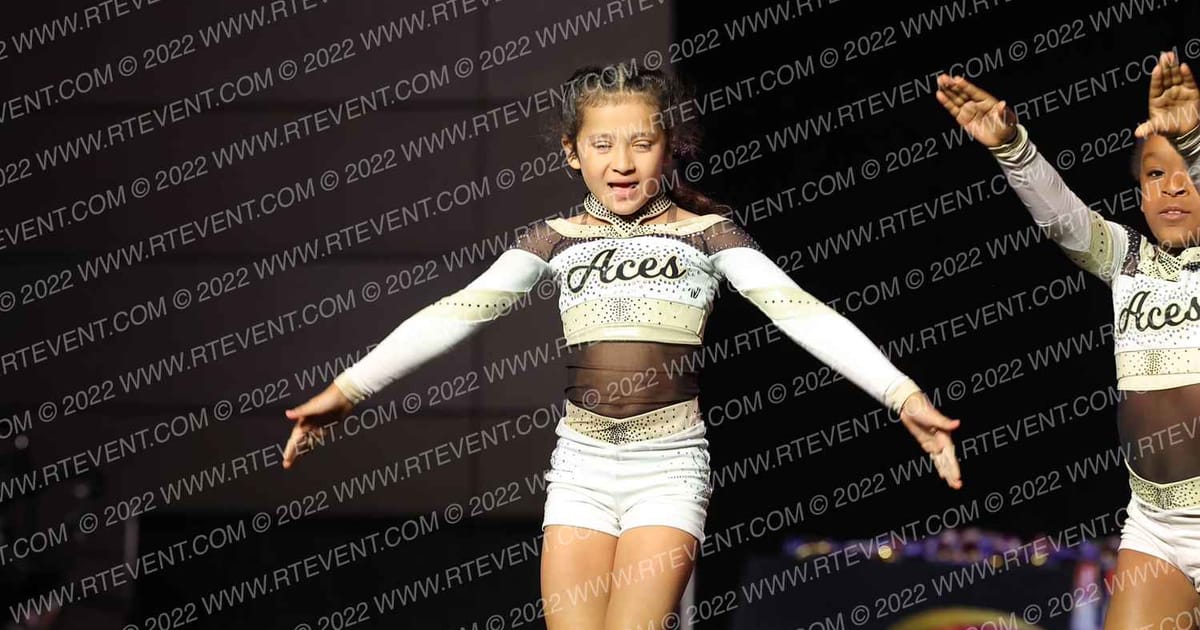 Texas Aces Tumbling and Cheer Snake Eyes · ACP Texas State Showdown