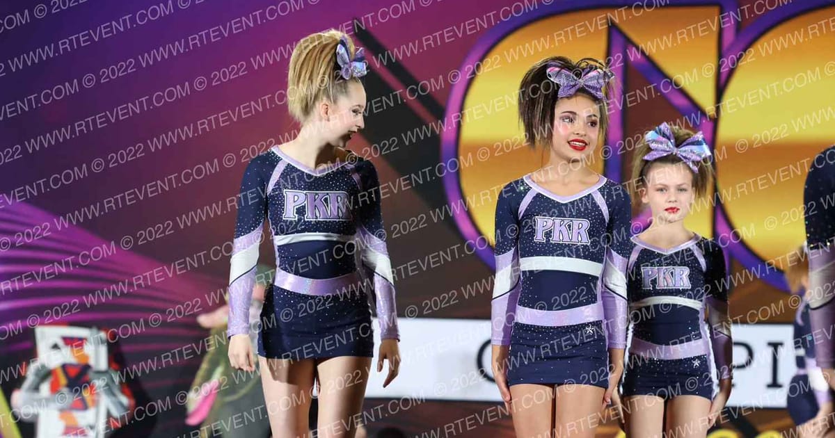 PKR Athletics Cheer Club Blue Hail · March into the MADness Cheer and Dance Championships