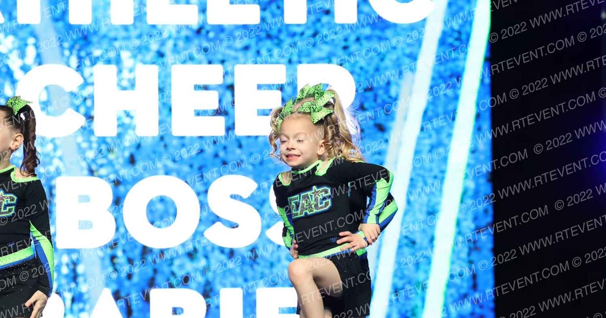 Elite Athletic Cheer Boss Babies · Virginia Beach Grand National Championship