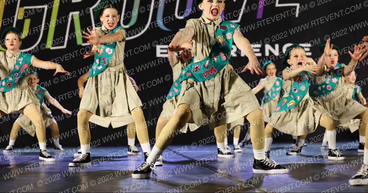 Rainbow Dance Academy MINI HIP HOP · The Groove Dance Grand Nationals
