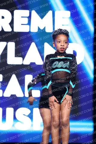 Cheer Extreme Maryland Teal Crush