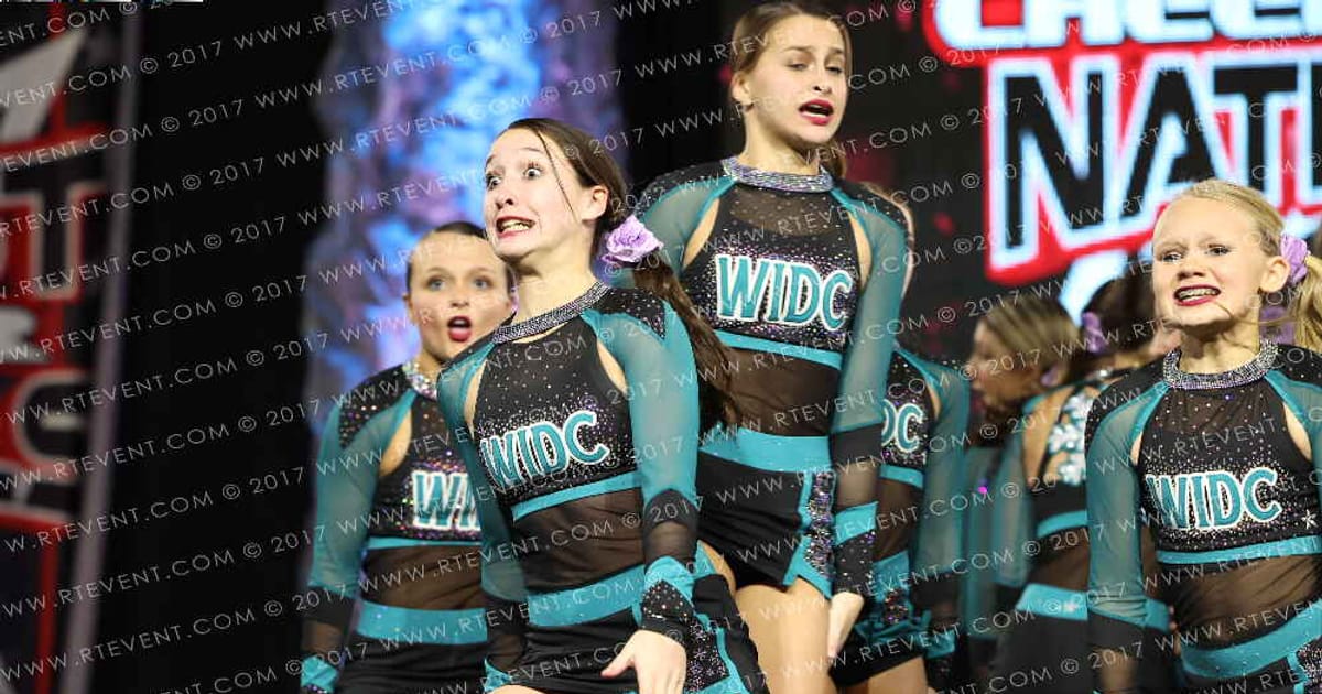 WIDC HAILSTORM · JAMFest Cheer Super Nationals