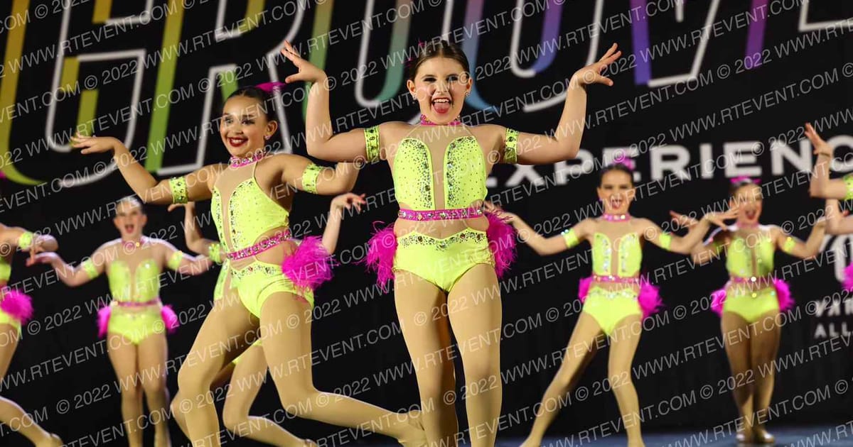 Rainbow Dance Academy MINI JAZZ · The Groove Dance Grand Nationals