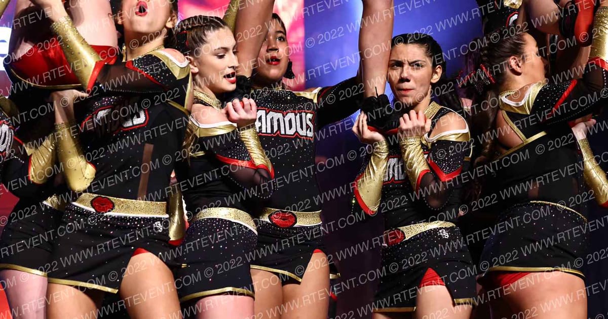 Famous Athletics Fire Girls · Gold Rush Chicago