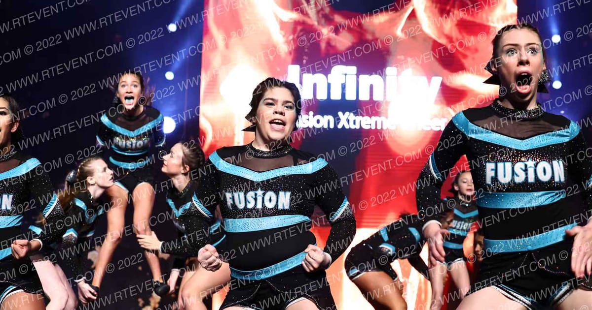 Fusion Xtreme Cheer Infinity · Gold Rush Chicago