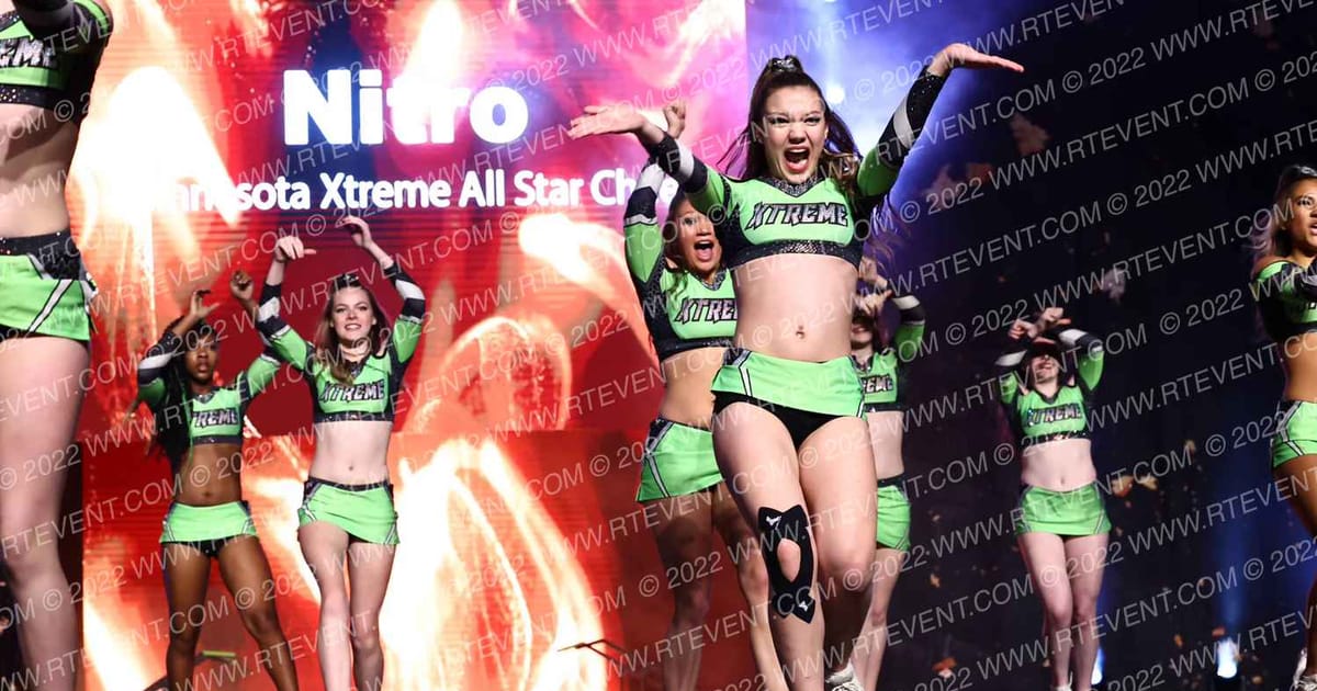 Minnesota Xtreme All Star Cheer Nitro · Gold Rush Chicago