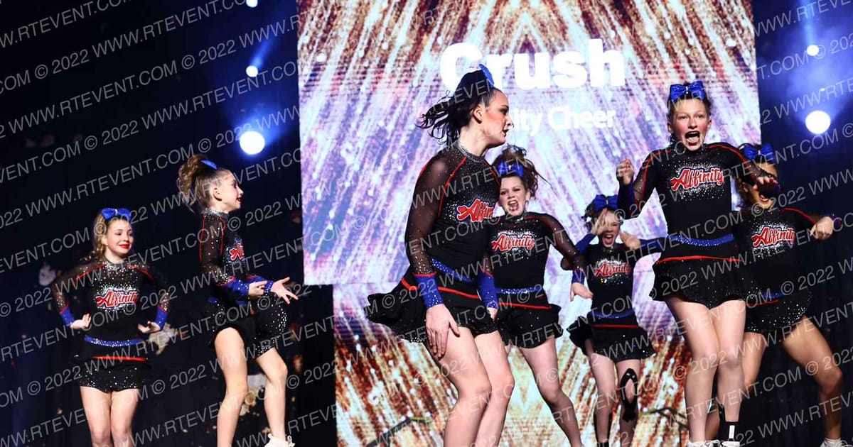 Affinity Cheer Crush · Gold Rush Chicago