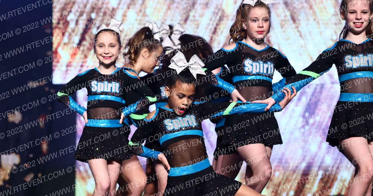 Spirit All Stars TEAM INSPIRE · Gold Rush Chicago