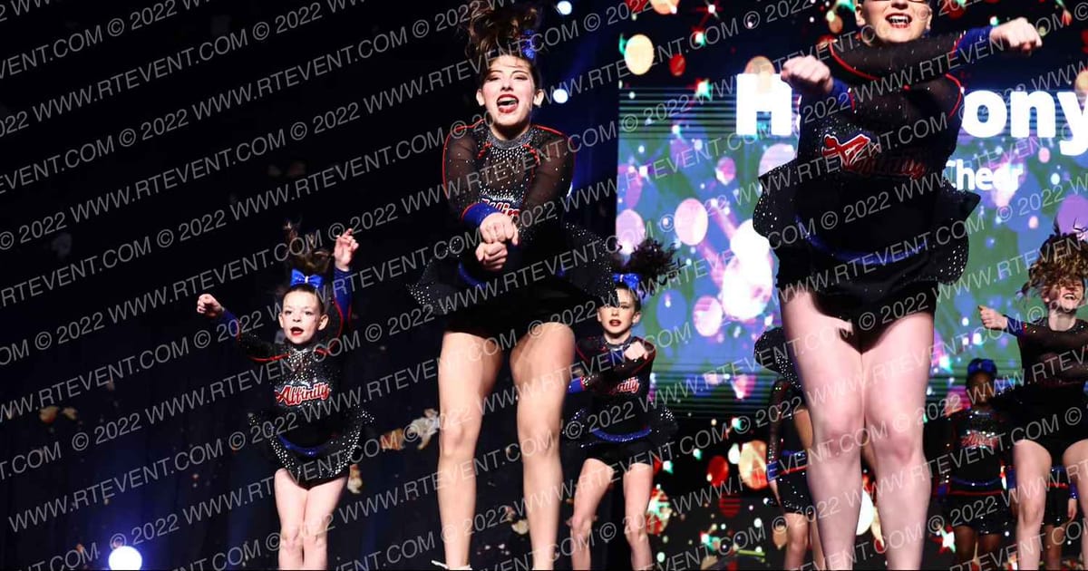 Affinity Cheer Harmony · Gold Rush Chicago