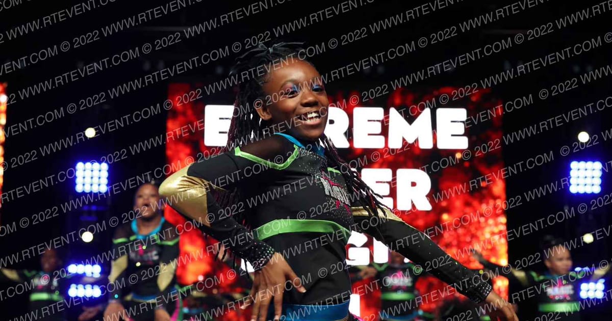 Extreme Cheer Magic Cold Gold · Virginia Beach Grand National Championship