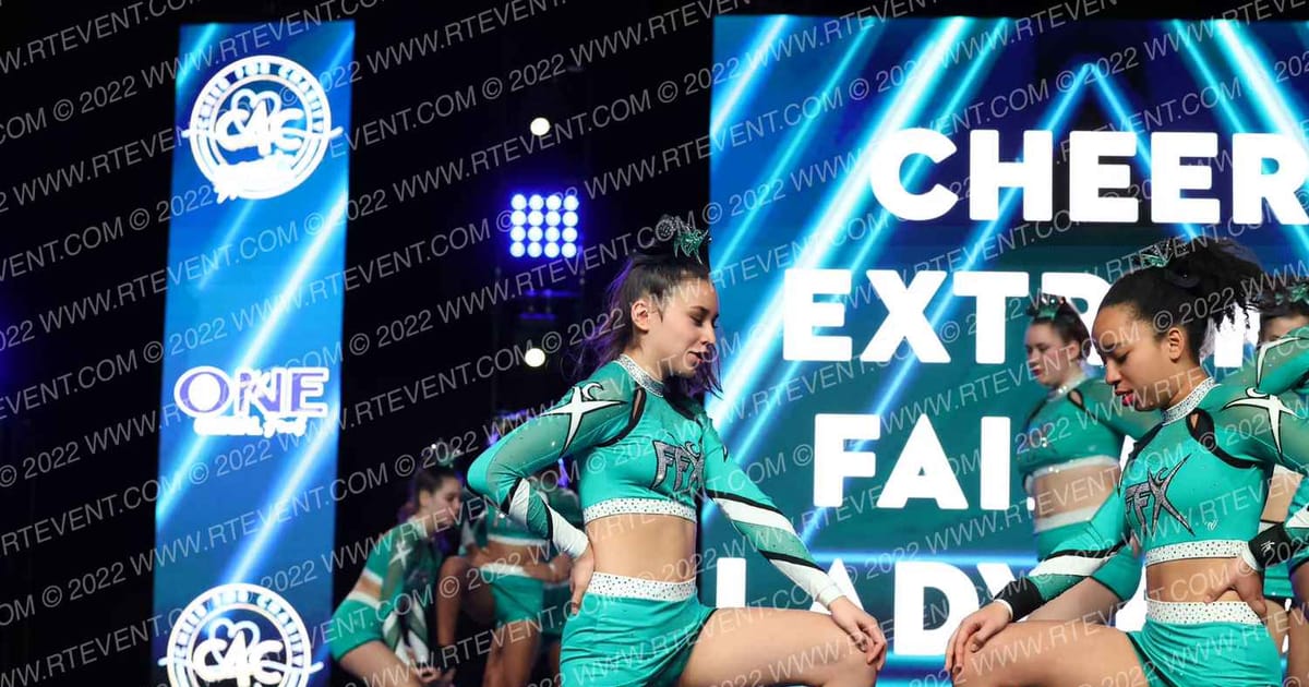 Cheer Extreme Fairfax Lady Bots · Virginia Beach Grand National Championship