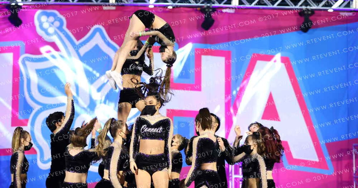 Connect Cheer Northwest Obsidian · Aloha Portland Showdown Revised