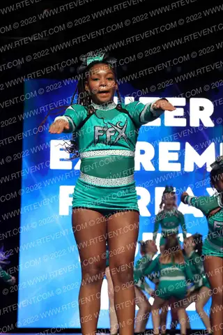 Cheer Extreme Fairfax Robo-Teal