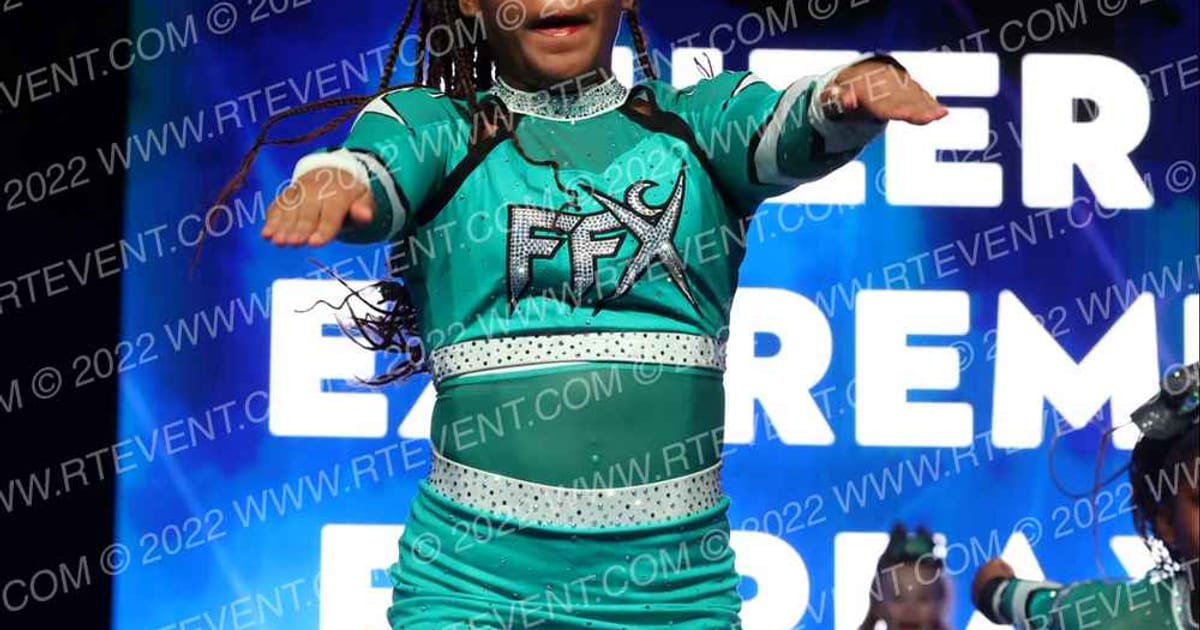 Cheer Extreme Fairfax Robo-Teal · Virginia Beach Grand National Championship