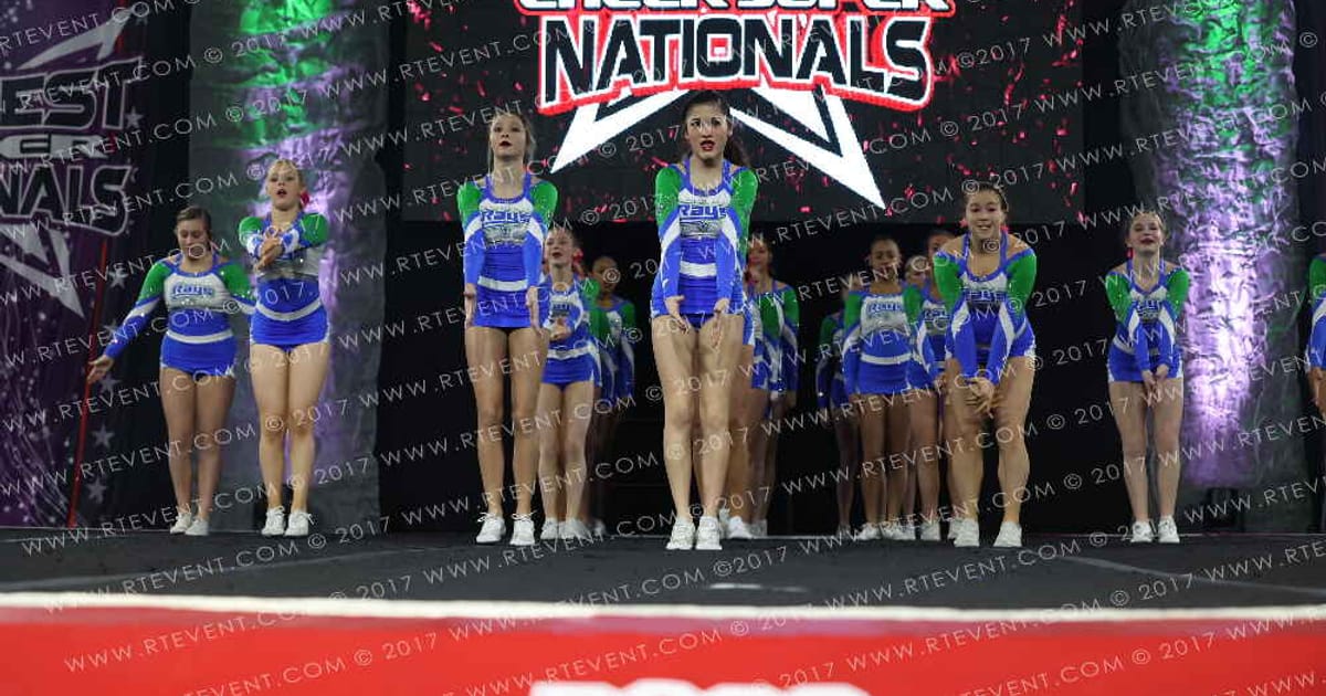 The Stingray All Stars Blush · JAMFest Cheer Super Nationals