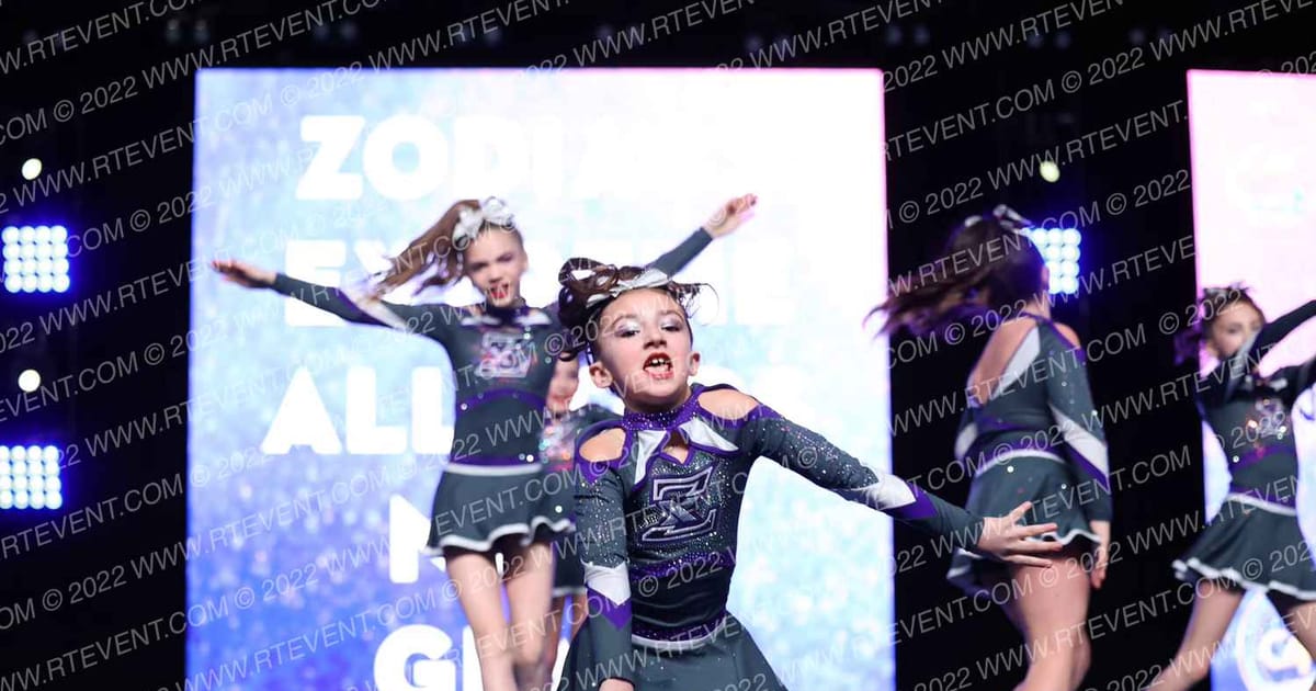 Zodiacs Extreme Allstars Nova Girls · Virginia Beach Grand National Championship