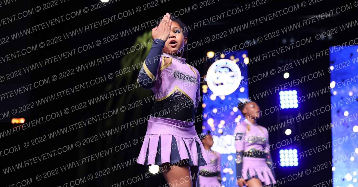 Genesis Cheer Xtreme Purple Reign · Virginia Beach Grand National Championship