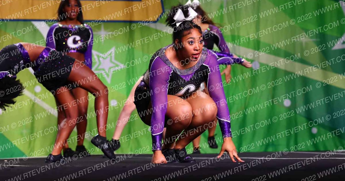 Charlotte Allstar Cheerleading Onyx · CANAM