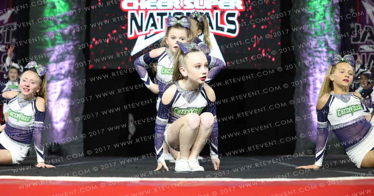 CheerVille Athletics NV Poison Ivy · JAMFest Cheer Super Nationals