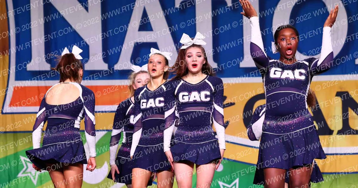 Greensboro All Star Cheerleading Diamond Elite · CANAM