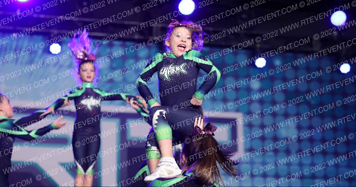Cape Cod Cheer Academy Junior Level 3 Angel Sharks · Spirit Fest Providence Grand Nationals