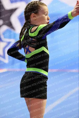 Elite Athletic Cheer Blue Crew