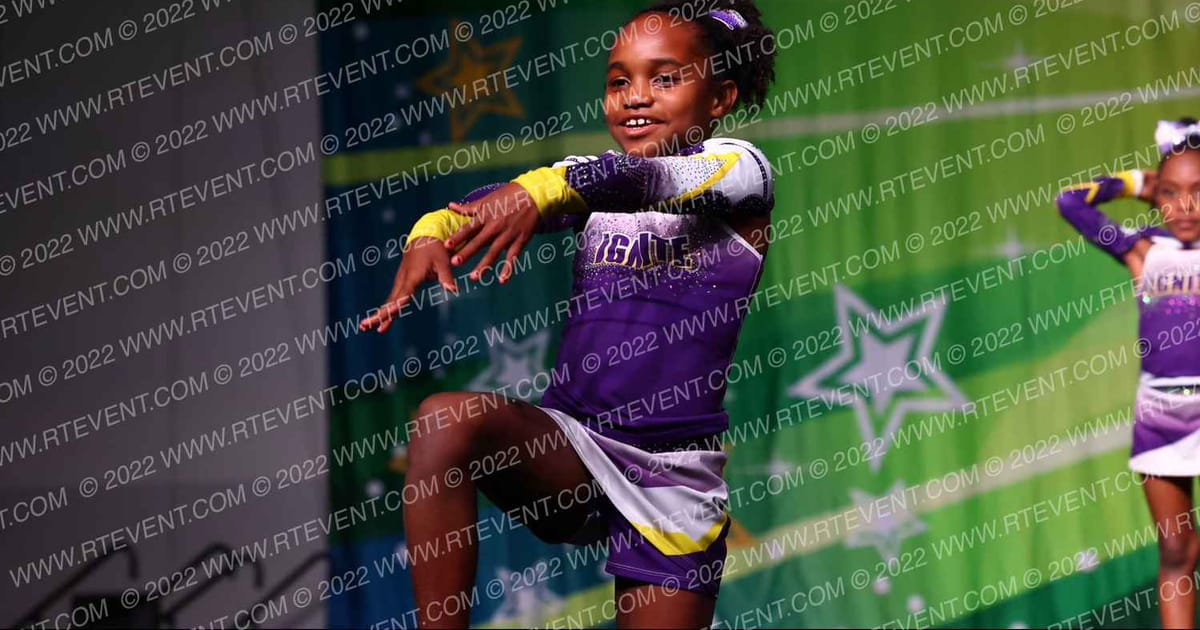 Ignite Cheer Allstars Wildfire · CANAM
