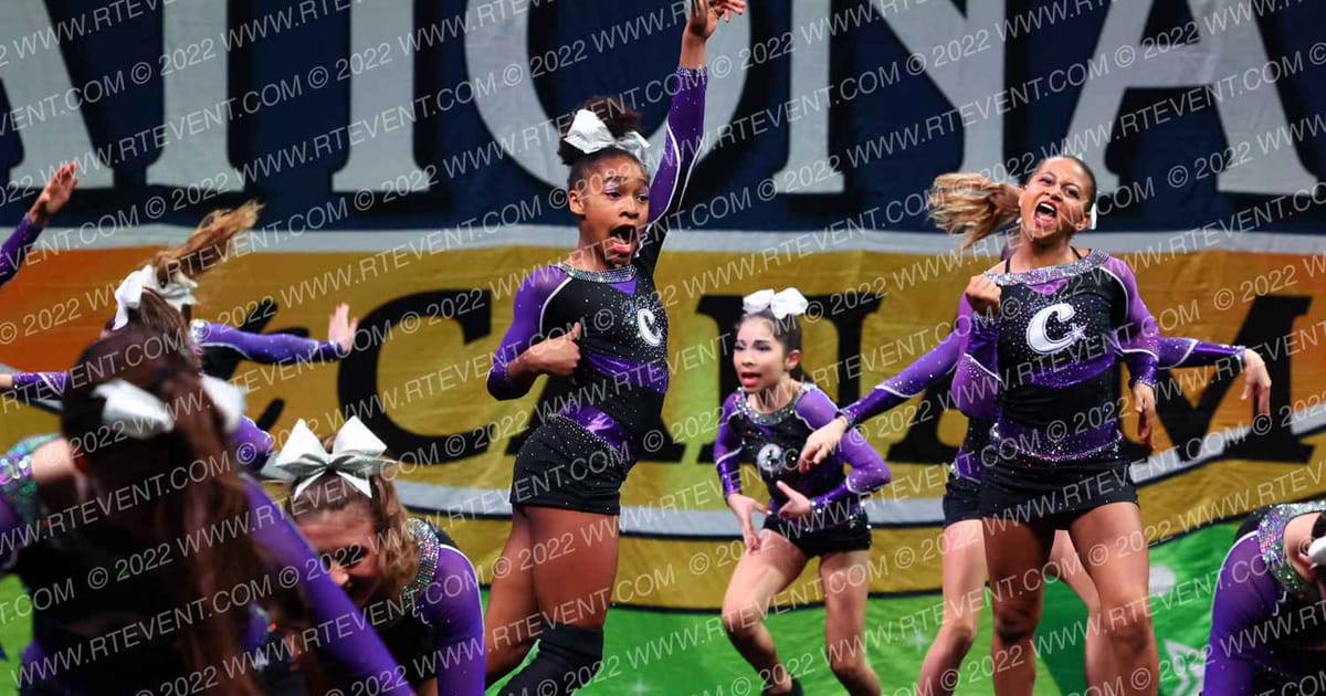 Charlotte Allstar Cheerleading Ultra Violet · CANAM