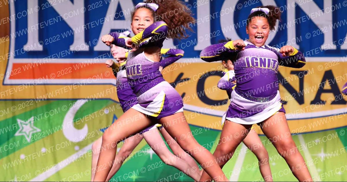 Ignite Cheer Allstars Blast · CANAM