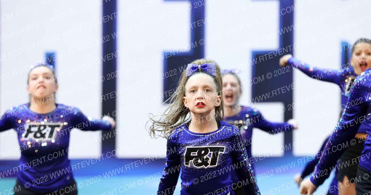 Flip & Twist All-Stars Lady Blues · CHEERSPORT NorCal Classic