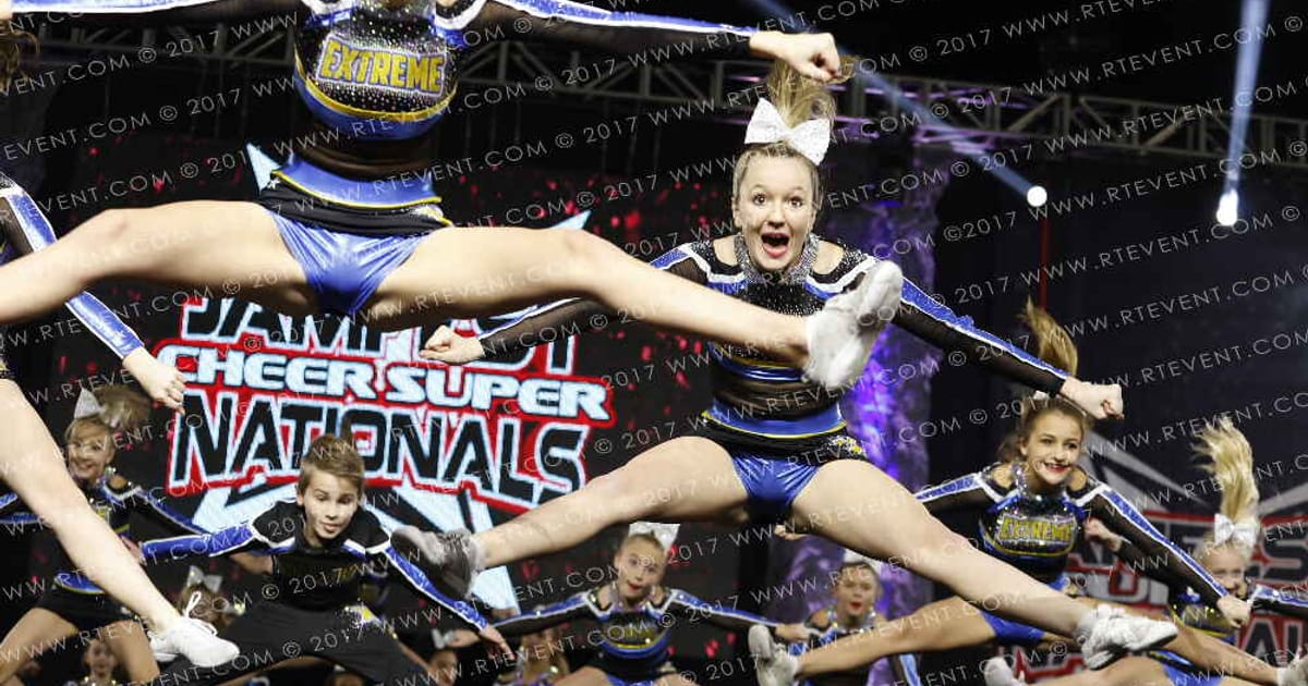 Extreme All Stars Black Ice · JAMFest Cheer Super Nationals