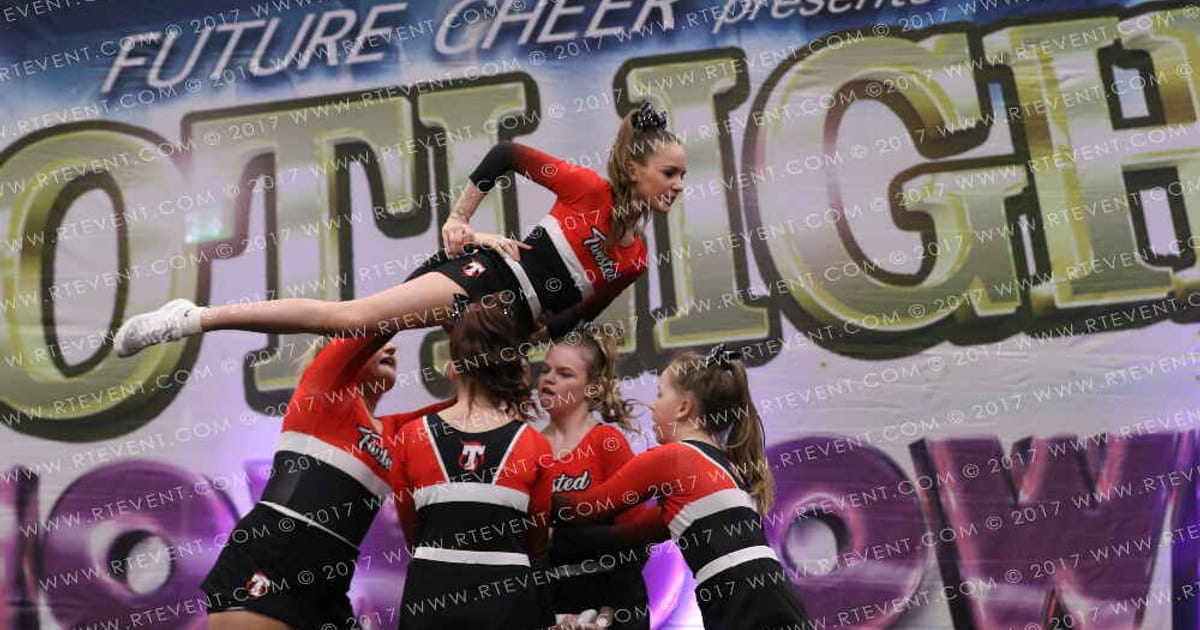Twisted Cheer and Dance Crimson · Spotlight Showdown