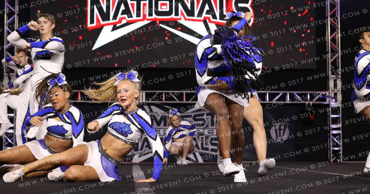 Bluegrass Athletics Code Blue · JAMFest Cheer Super Nationals