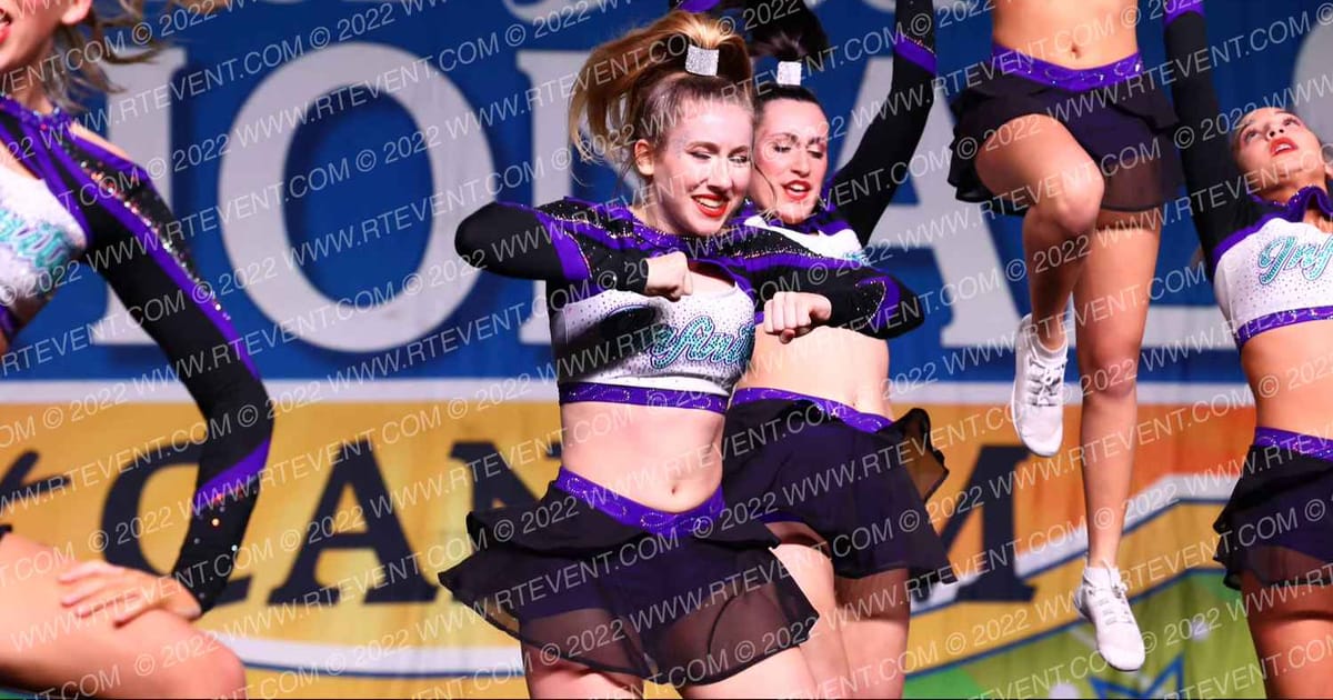 Cheer Infinity Allstars Great Whites · CANAM