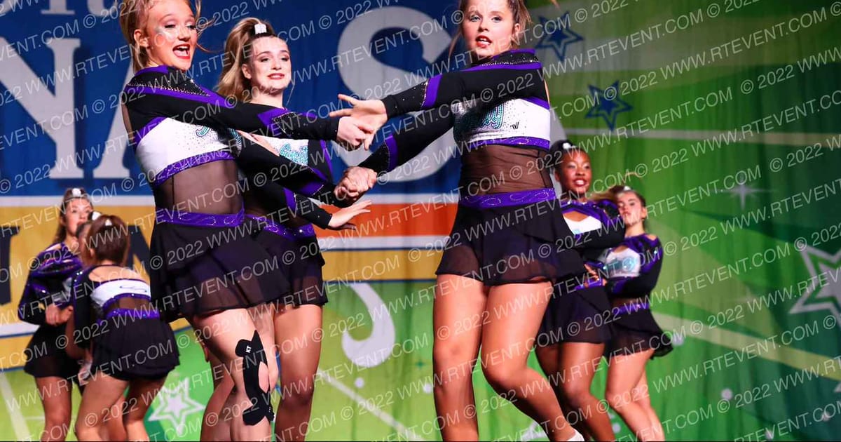 Cheer Infinity Allstars Stingrays · CANAM