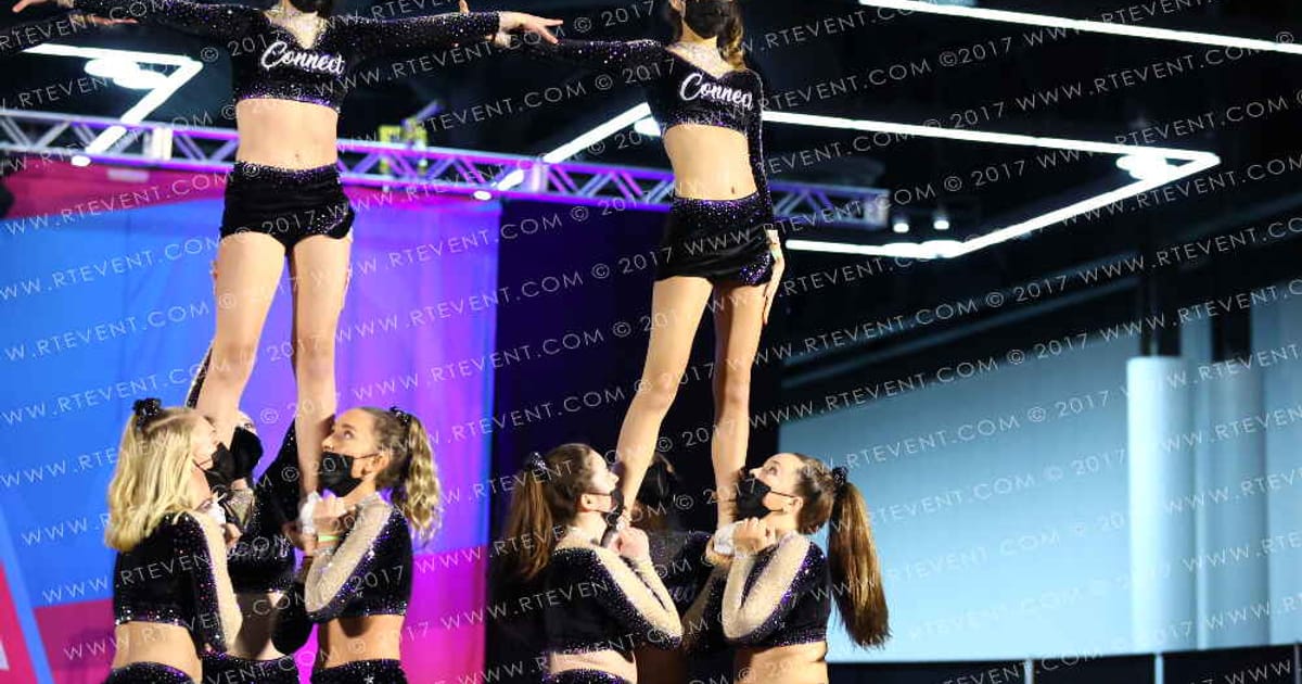 Connect Cheer Northwest Teal · Aloha Portland Showdown Revised