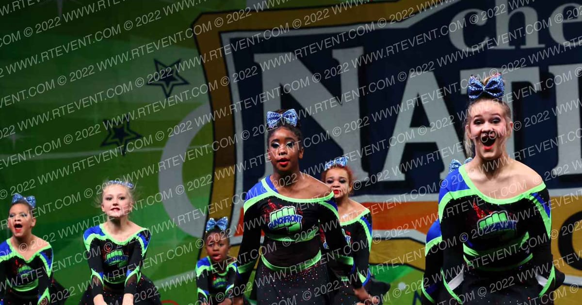 PunchFront Cheer Blue Flame · CANAM