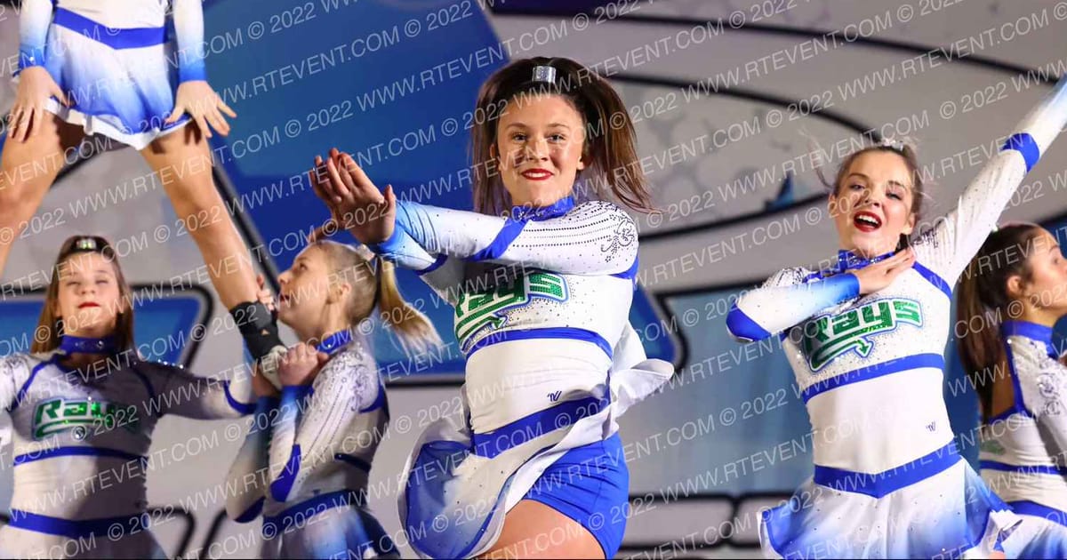 The Stingray All Stars Rose Gold · Athletic Championships Atlanta Nationals