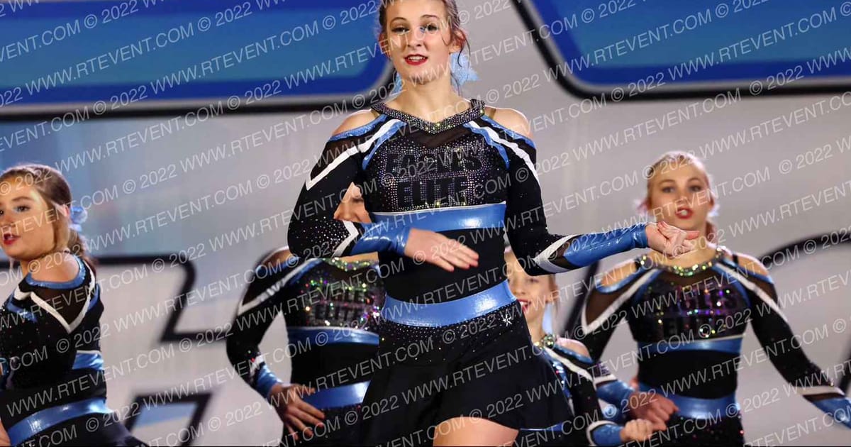 Eagles Elite Cheerleading Smoke · Athletic Championships Atlanta Nationals