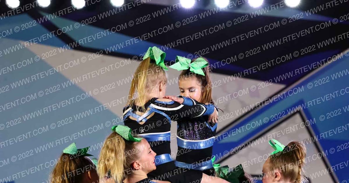 Eagles Elite Cheerleading Glow · Athletic Championships Atlanta Nationals