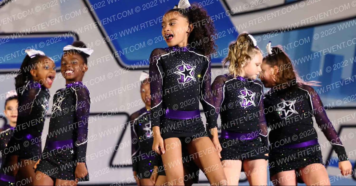 Douglasville Cheer Stars Blackout · Athletic Championships Atlanta Nationals